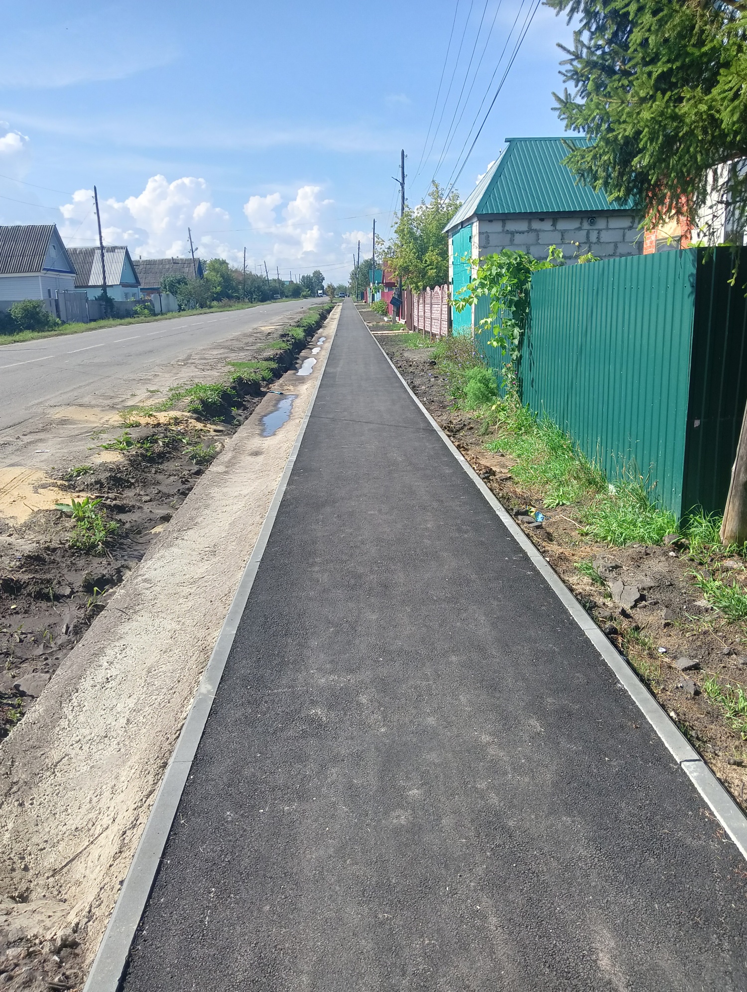 В Сердобске завершили благоустройство пешеходной зоны по улице Мира