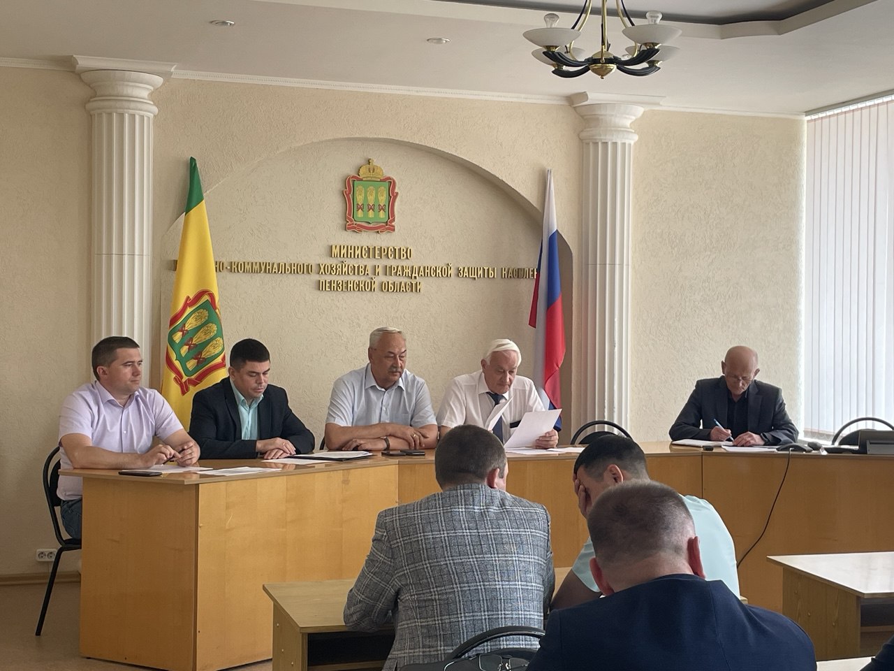 В Министерстве прошло заседание комиссии по подготовке объектов ЖКХ к осенне-зимнему периоду