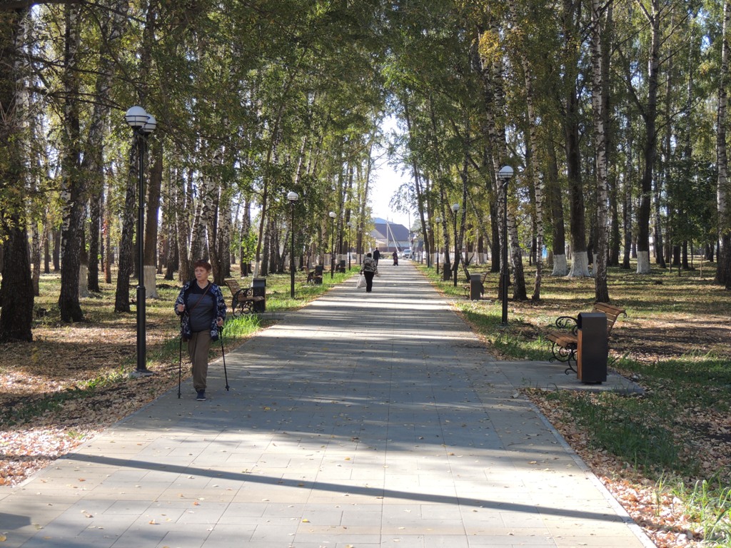 Благоустройство парка в Каменке вышло на финишную прямую Пензенская область