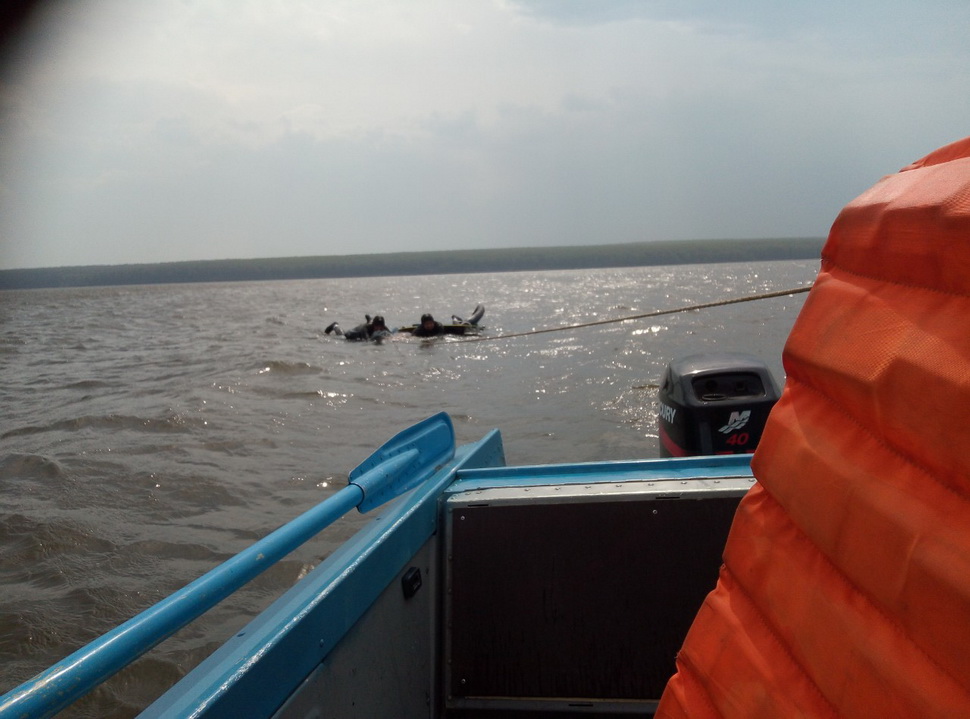 На Сурском водохранилище спасатели ГУ ППСЦ оказали помощь терпящим бедствие спортсменам 