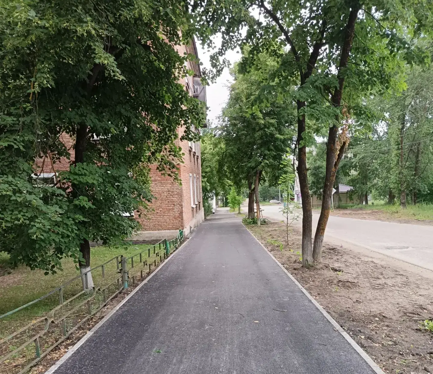 В Сердобске завершено благоустройство двух пешеходных зон