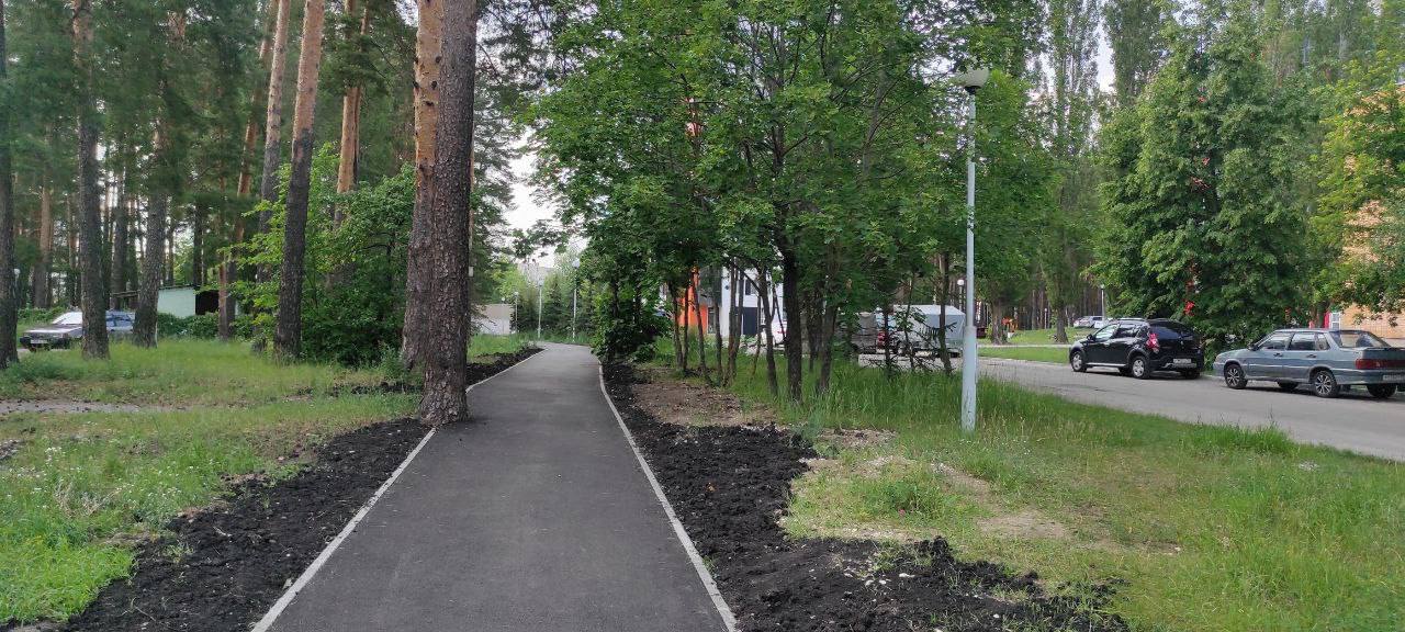В Заречном завершились работы по модернизации пешеходной зоны В Заречном завершились работы по модернизации пешеходной зоны