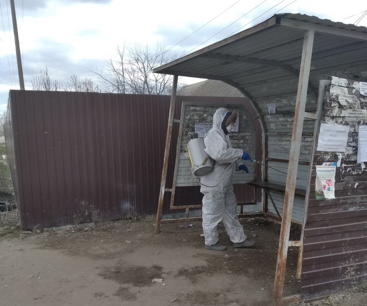 В населенных пунктах Пензенской области проводят дезинфекцию