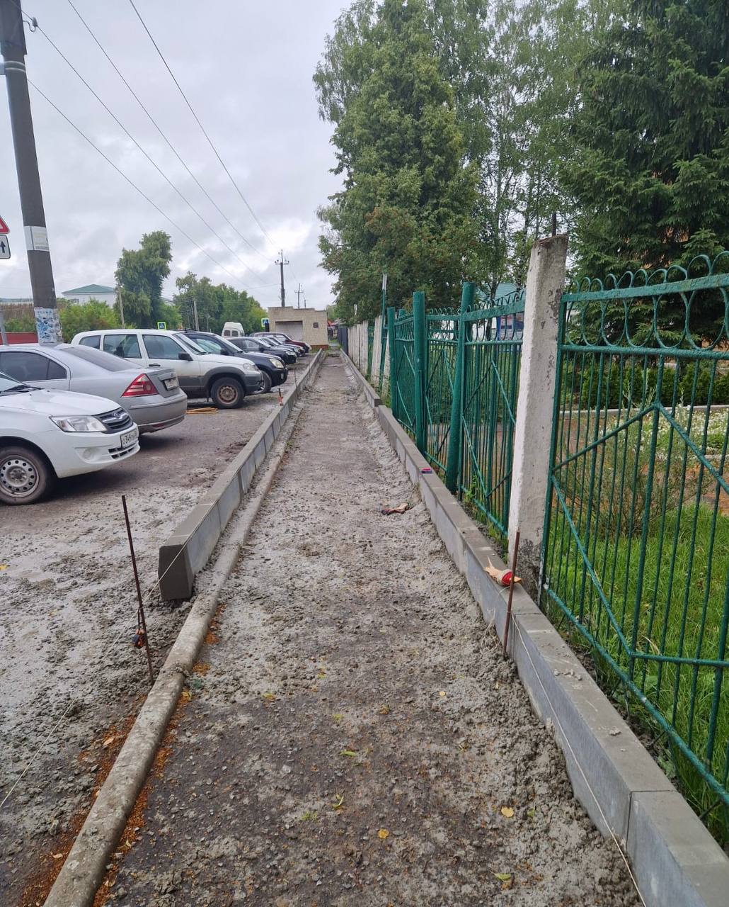 В Земетчинском районе модернизируют общественное пространство на улице Кирова В Земетчинском районе модернизируют общественное пространство на улице Кирова