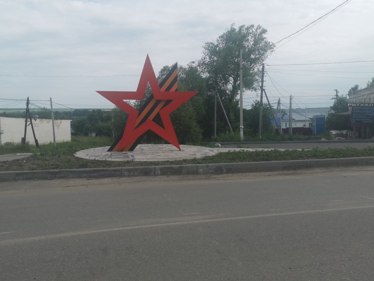 В Вадинске завершились работы по благоустройству общественного пространства