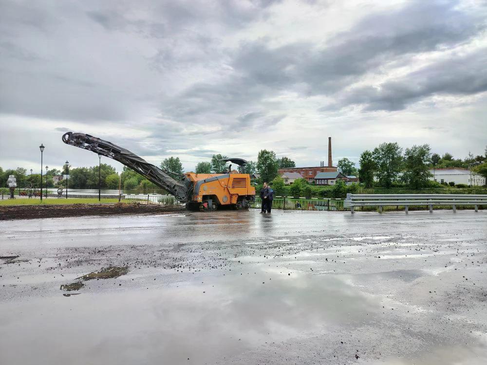В Никольске благоустраивают сквер «Бриз», выбранный жителями в ходе голосования