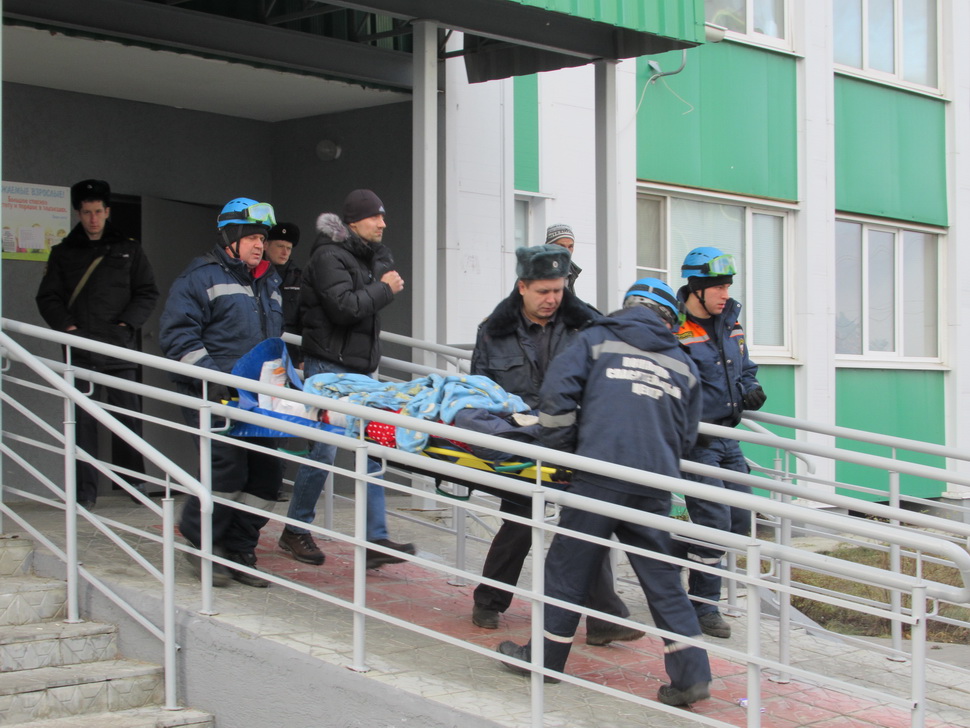 Спасатели ГУ ППСЦ выехали в город-Спутник по вызову