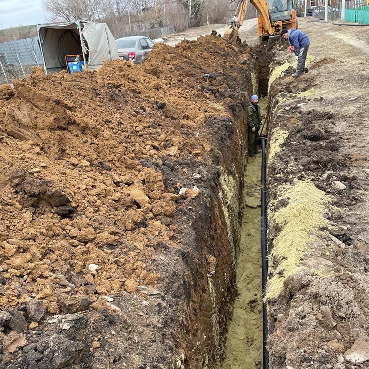 В Сосновоборске завершился капитальный ремонт водопроводной сети 