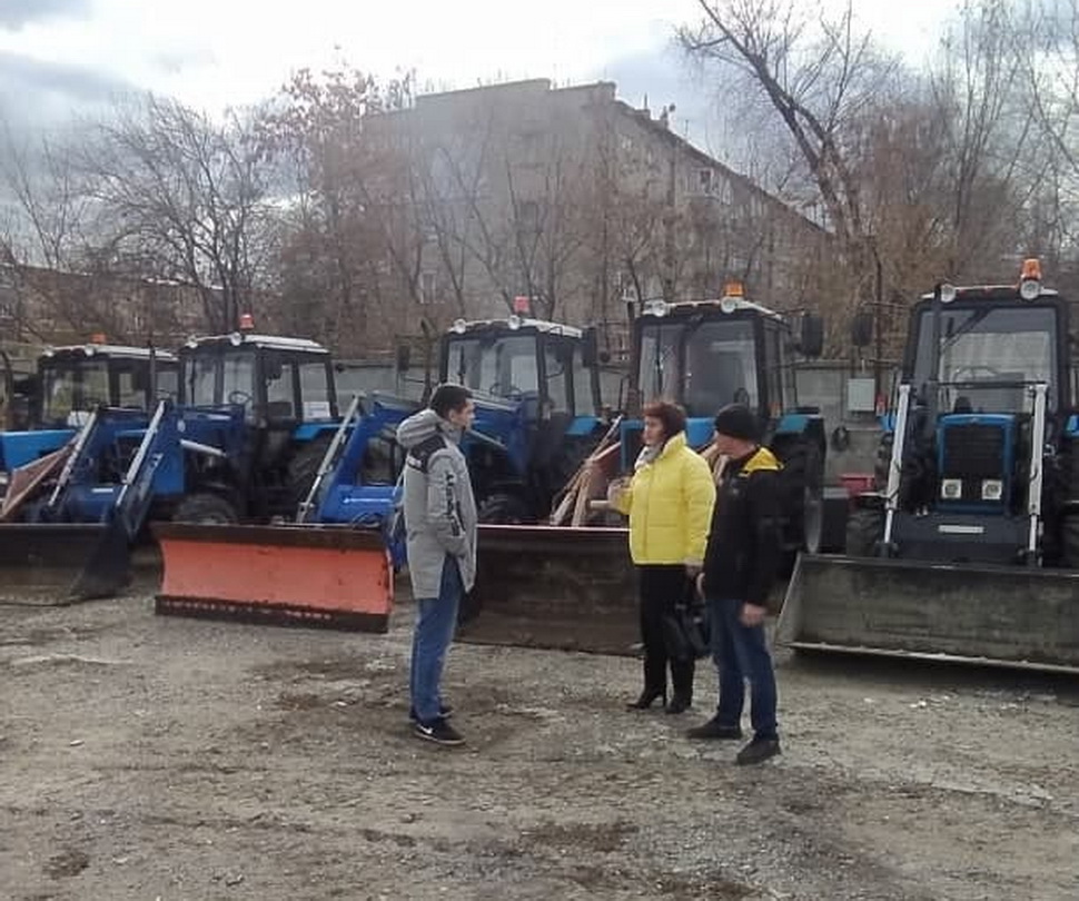 Проведена проверка снегоуборочной техники управляющих организаций