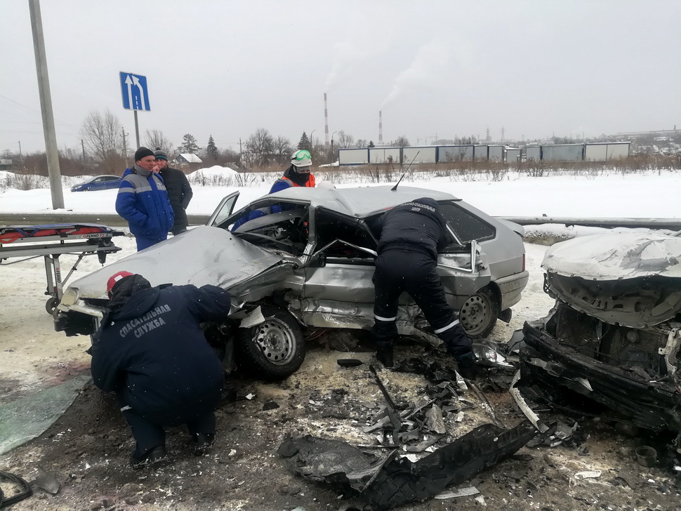 На 629 километре автодороги М5 «Урал» спасатели ГУ ППСЦ приняли участие в ликвидации последствий ДТП