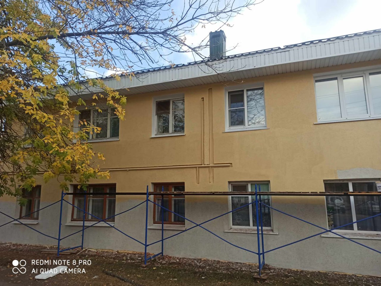 В Сердобске в рамках "пилотного проекта" завершается ремонт фасада многоквартирного дома