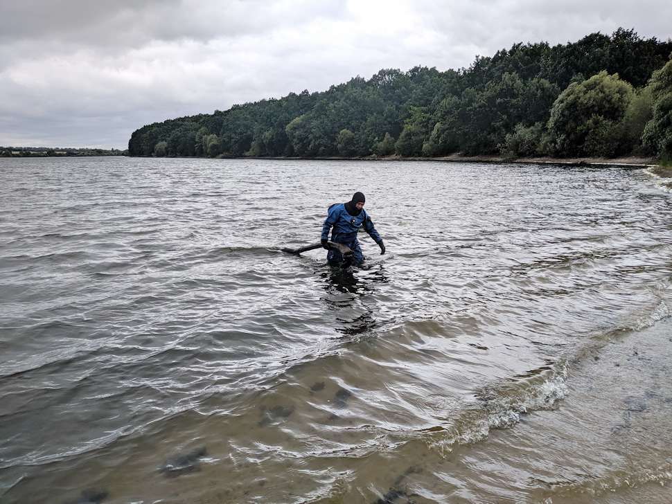 Водолазы ГУ ППСЦ провели обследование дна водоема в Нижнеломовском районе