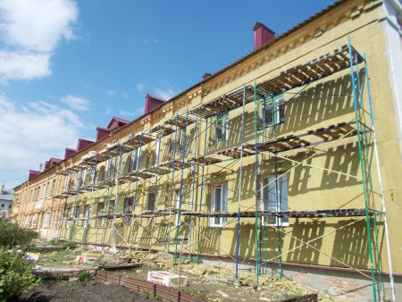 В г. Каменке проконтролировали ход работ по капитальному ремонту