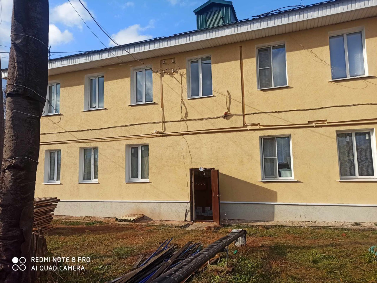 В Сердобске завершается обновление фасада многоквартирного дома по улице Ленина