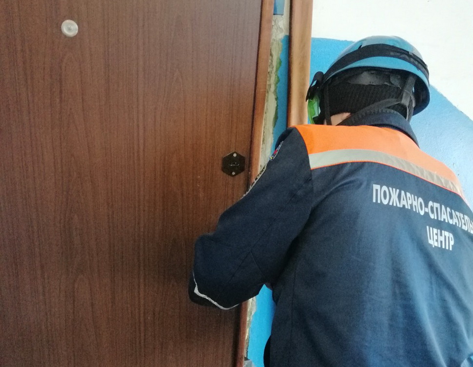 Спасатели ГУ ППСЦ выехали по сигналу на ул. Экспериментальную