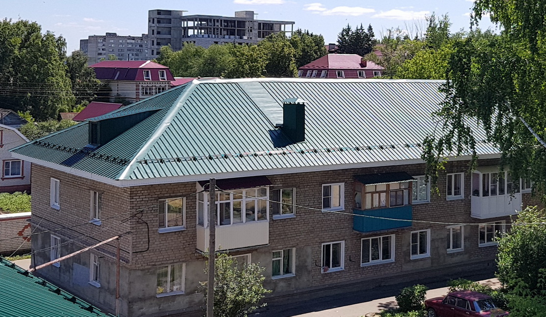 Еще в трех домах города Кузнецка завершен капитальный ремонт крыш