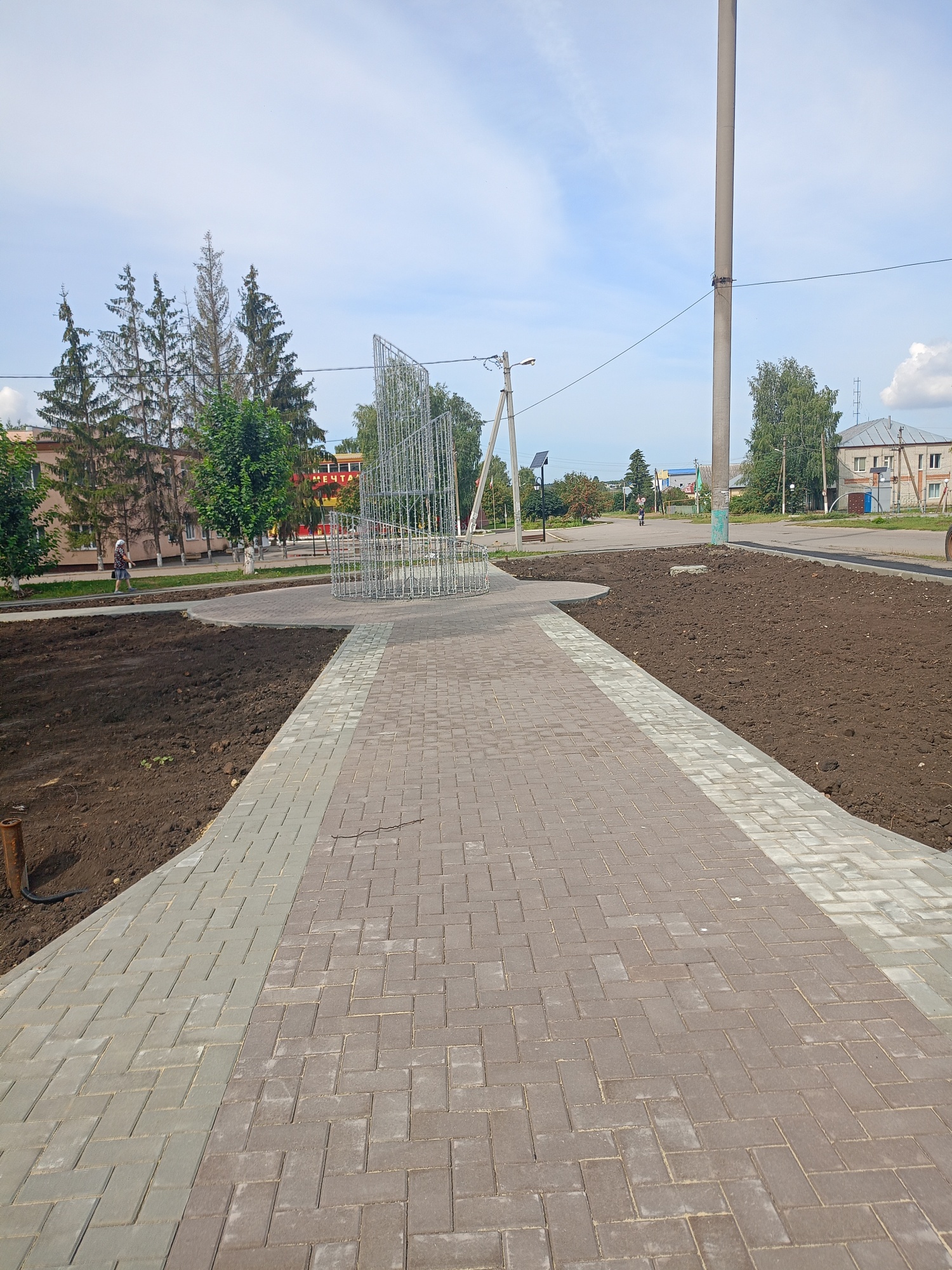 В Малой Сердобе продолжается второй этап благоустройства парковой зоны В Малой Сердобе продолжается второй этап благоустройства парковой зоны