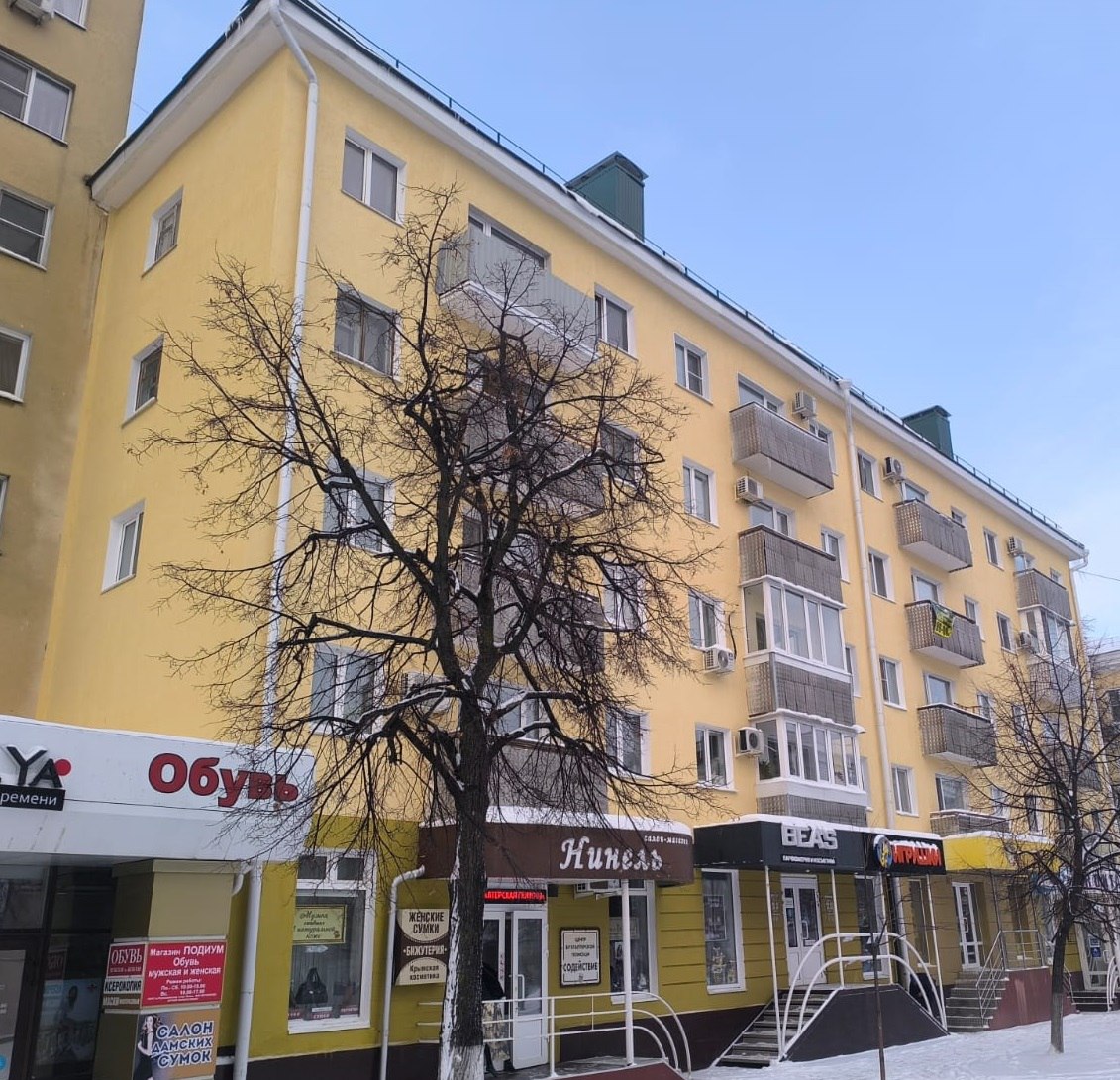 В Пензе на улице Московской капитально отремонтировали фасад дома В Пензе на улице Московской капитально отремонтировали фасад дома