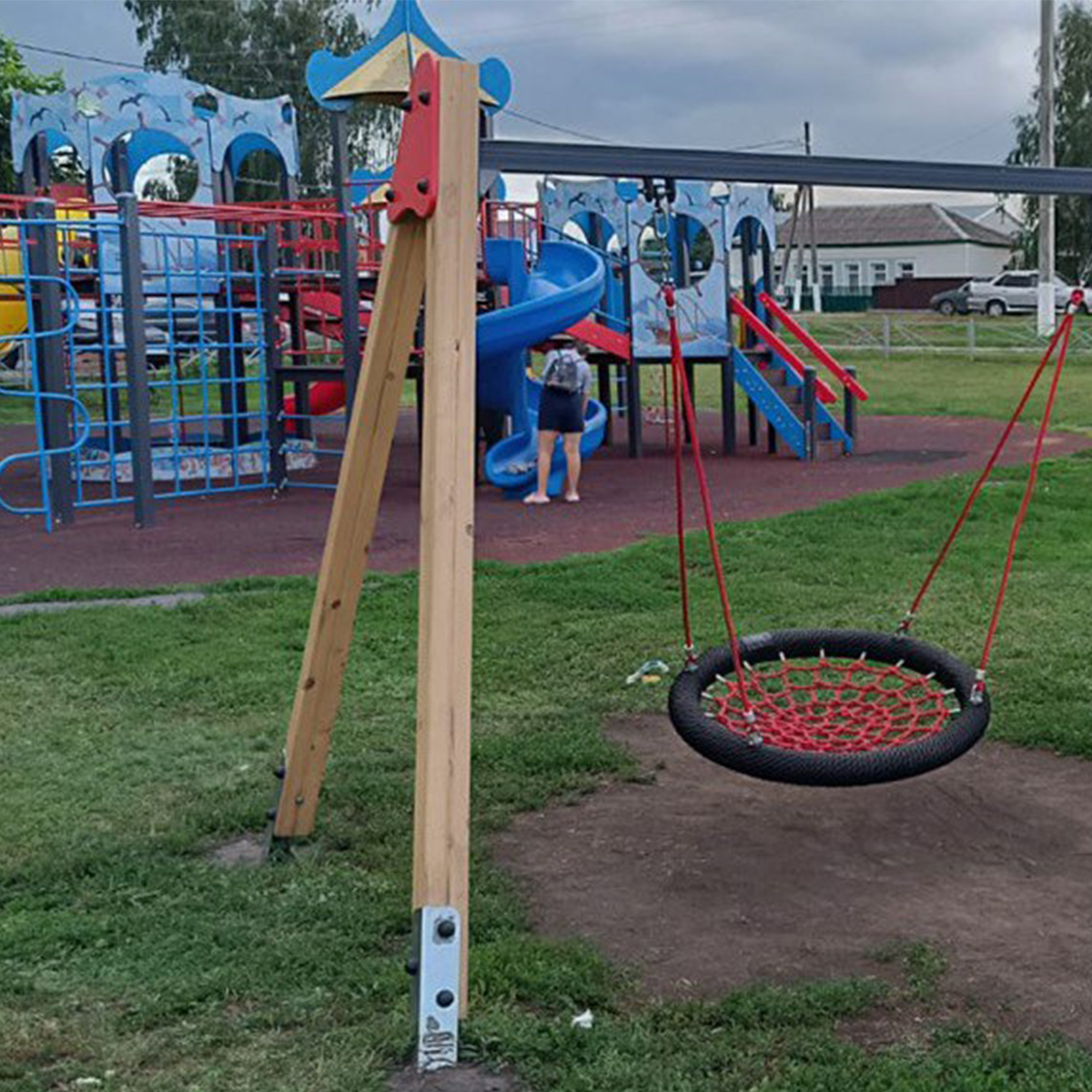 В Беково модернизировали детскую игровую площадку В Беково модернизировали детскую игровую площадку