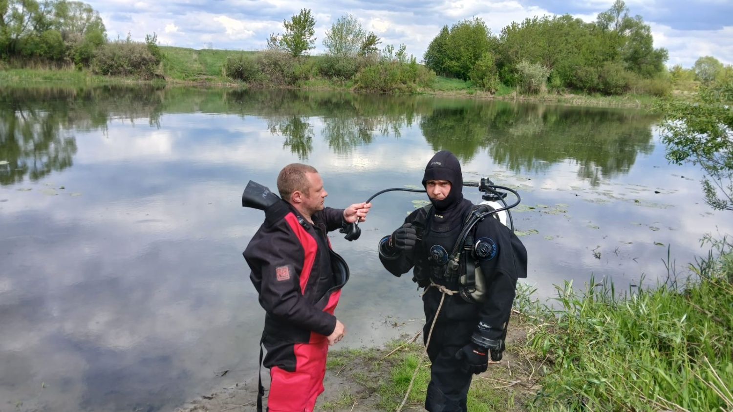 В Пензенской области водолазы провели обследование водоемов В Пензенской области водолазы провели обследование водоемов