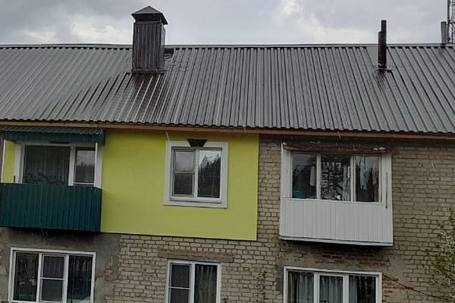 Новая крыша в р.п. Золотаревка Новая крыша в р.п. Золотаревка