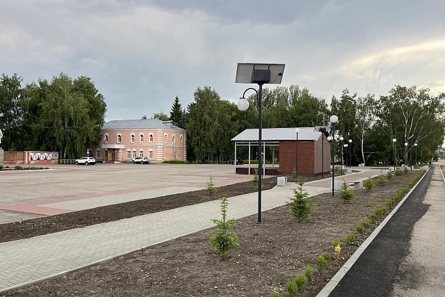 В Малой Сердобе обновили парковую зону В Малой Сердобе обновили парковую зону