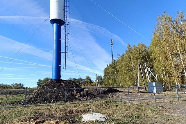 В селе Усть-Каремша капитально отремонтировали водонапорную башню В селе Усть-Каремша капитально отремонтировали водонапорную башню