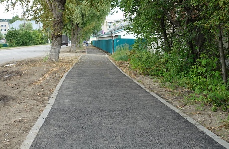 В Никольске обновлена пешеходная зона по улице Белинского