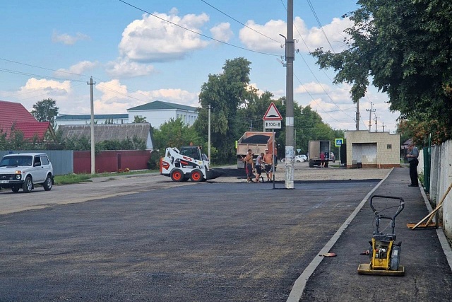 В Земетчино модернизируют общественную территорию