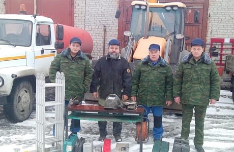 Военные коммунальщики провели тренировку по предупреждению аварийных ситуаций в военных городках Военные коммунальщики провели тренировку по предупреждению аварийных ситуаций в военных городках